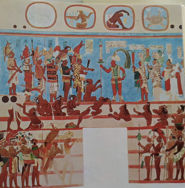 Imagen de pintura maya