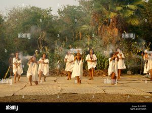 Baile y danza de los mayas